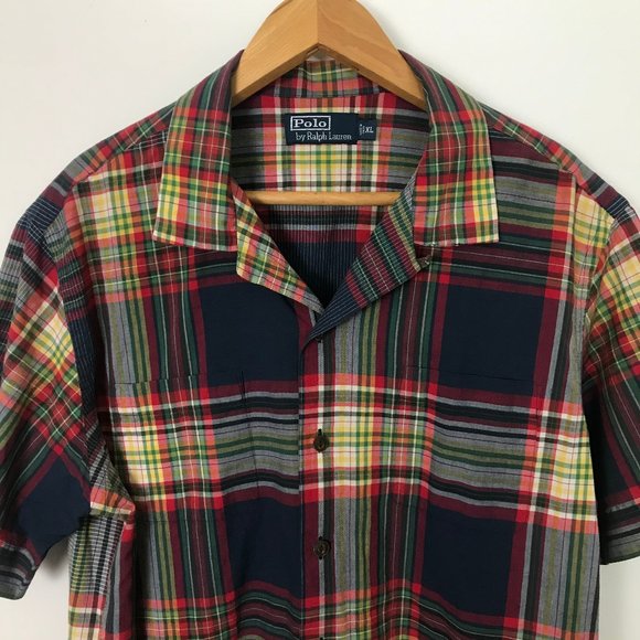 Polo Ralph Lauren Other - Polo Ralph Lauren Cotton Plaid XL Button Shirt
